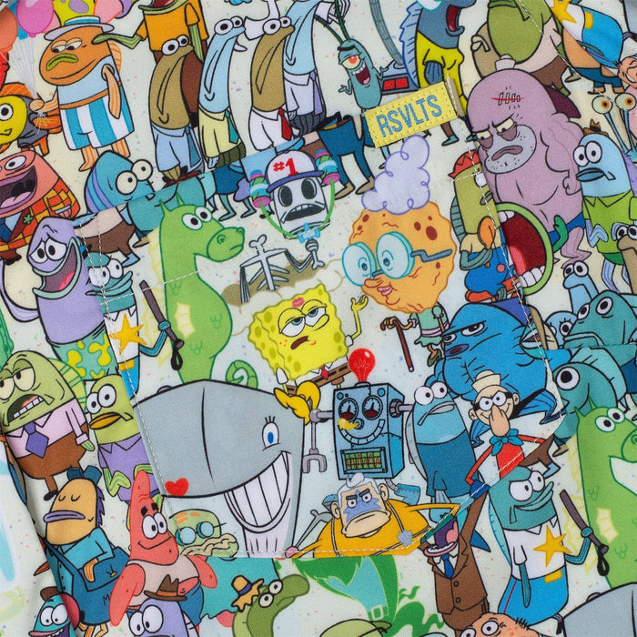 RSVLTS Nickelodeon Women's Short Sleeve Shirt Spongebob "Welcome to Bikini Bottom" – Women's KUNUFLEX Short Sleeve Shirt Spongebob "Welcome to Bikini Bottom" – Women's KUNUFLEX Short Sleeve Shirt