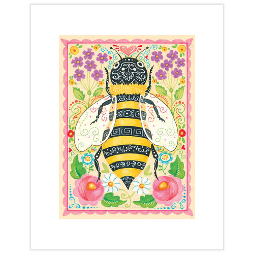 Spring Bee Fine Art Print