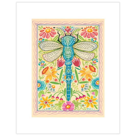 Spring Dragon Fly Fine Art Print