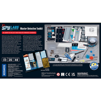 Spy Labs: Master Detective Toolkit STEM Thames & Kosmos