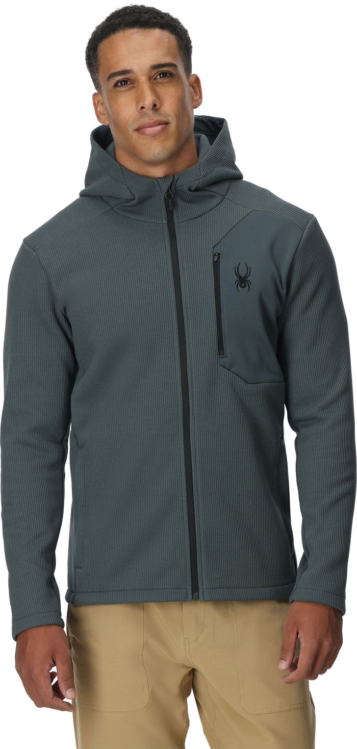 Spyder Mens Bandit Hooded Ski Jacket