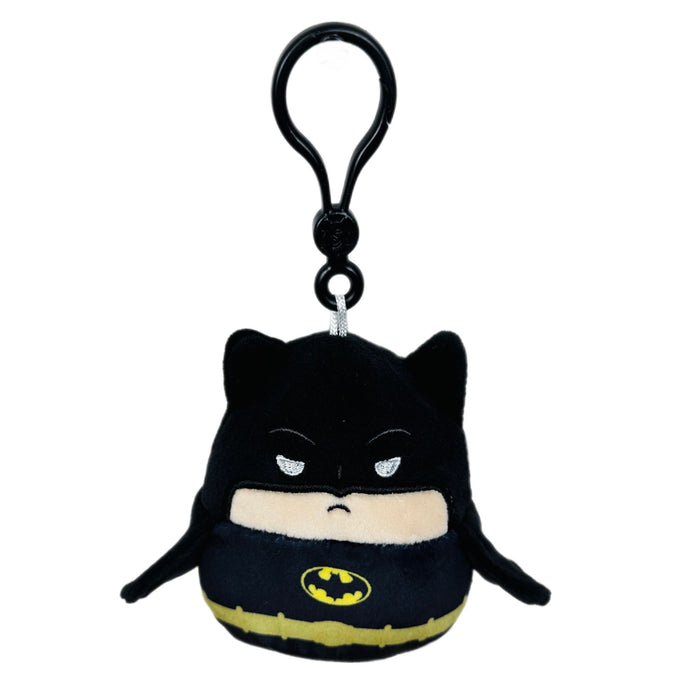 Squishmallow 3.5 Inch Batman BLACK DC Comics Plush Clip