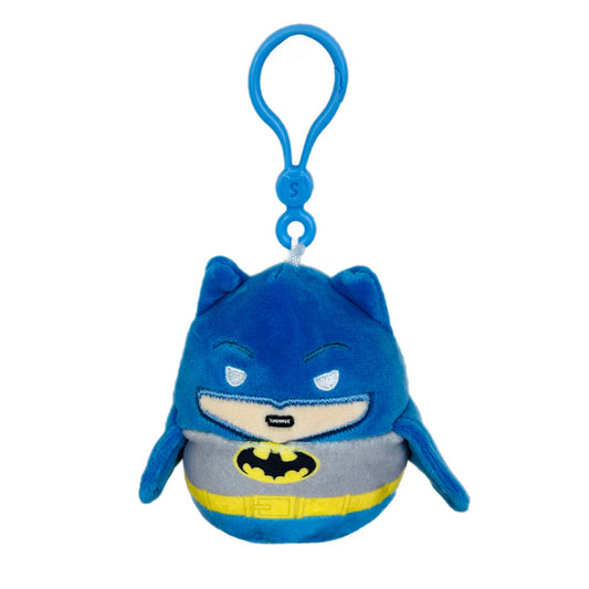 Squishmallow 3.5 Inch Batman BLUE DC Comics Plush Clip