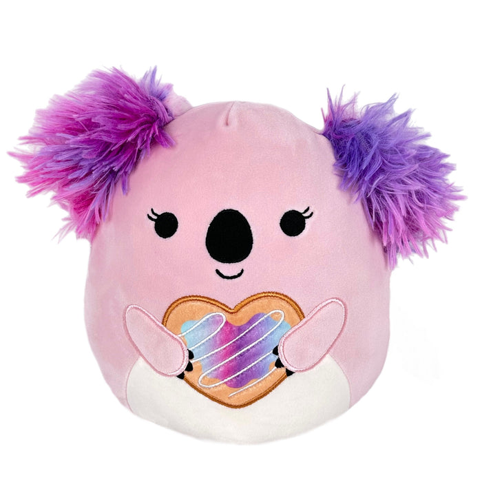 Squishmallow 8 Inch Kaela the Koala with Cookie Valentine Plush Toy