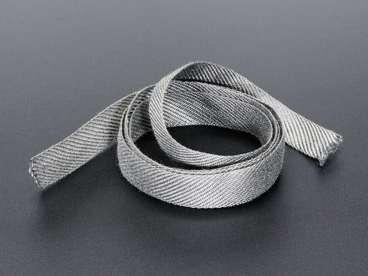 Stainless Steel Conductive Ribbon - 17mm wide 1 meter long [Discontinued] by The Pi Hut - The Pi Hut