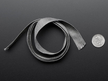 Stainless Steel Conductive Ribbon - 17mm wide 1 meter long [Discontinued] by The Pi Hut - The Pi Hut