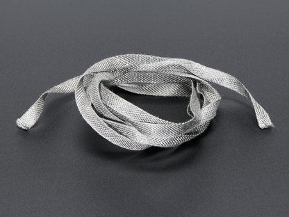 Stainless Steel Conductive Ribbon - 5mm wide 1 meter long [discontinued] by The Pi Hut - The Pi Hut