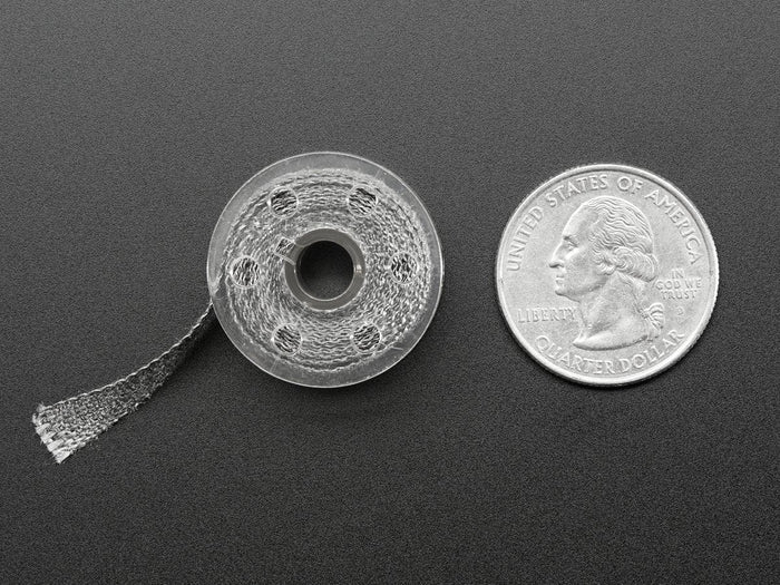 Stainless Steel Conductive Ribbon - 5mm wide 1 meter long [discontinued] by The Pi Hut - The Pi Hut