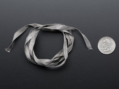 Stainless Steel Conductive Ribbon - 5mm wide 1 meter long [discontinued] by The Pi Hut - The Pi Hut