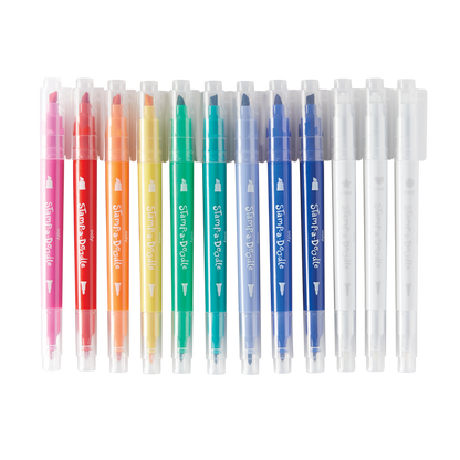 OOLY view of Stamp-A-Doodle Double-Ended Markers without package