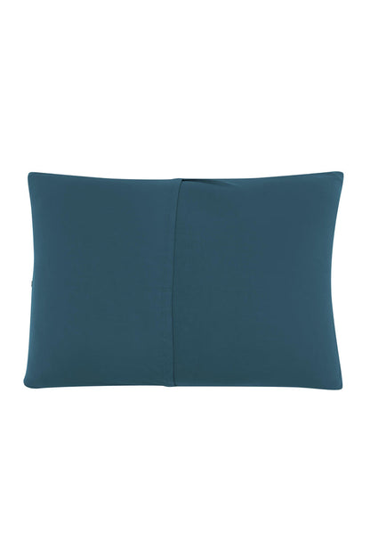 Envelope closure shown on the back of the Standard Pillowcase in Atlantic