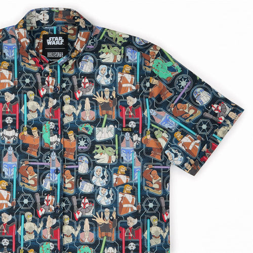 RSVLTS XS Star Wars Short Sleeve Shirt Star Wars™ "Clone Wars Crew" – KUNUFLEX Short Sleeve Shirt Star Wars™ "Clone Wars Crew" – KUNUFLEX Short Sleeve Shirt