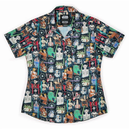 RSVLTS Star Wars Women's Short Sleeve Shirt Star Wars™ "Clone Wars Crew" – Women's KUNUFLEX Short Sleeve Shirt Star Wars™ "Clone Wars Crew" – Women's KUNUFLEX Short Sleeve Shirt