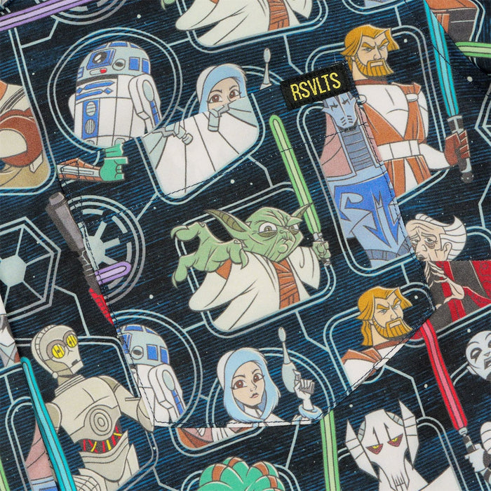RSVLTS Star Wars Women's Short Sleeve Shirt Star Wars™ "Clone Wars Crew" – Women's KUNUFLEX Short Sleeve Shirt Star Wars™ "Clone Wars Crew" – Women's KUNUFLEX Short Sleeve Shirt