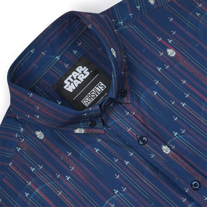 RSVLTS Star Wars Short Sleeve Shirt Star Wars™ "Fleet in Formation" – KUNUFLEX Short Sleeve Shirt Star Wars™ "Fleet in Formation" – KUNUFLEX Short Sleeve Shirt
