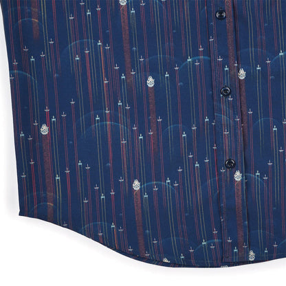 RSVLTS Star Wars Short Sleeve Shirt Star Wars™ "Fleet in Formation" – KUNUFLEX Short Sleeve Shirt Star Wars™ "Fleet in Formation" – KUNUFLEX Short Sleeve Shirt