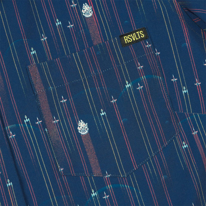 RSVLTS Star Wars Women's Short Sleeve Shirt Star Wars™ "Fleet in Formation" – Women's KUNUFLEX Short Sleeve Shirt Star Wars™ "Fleet in Formation" – Women's KUNUFLEX Short Sleeve Shirt