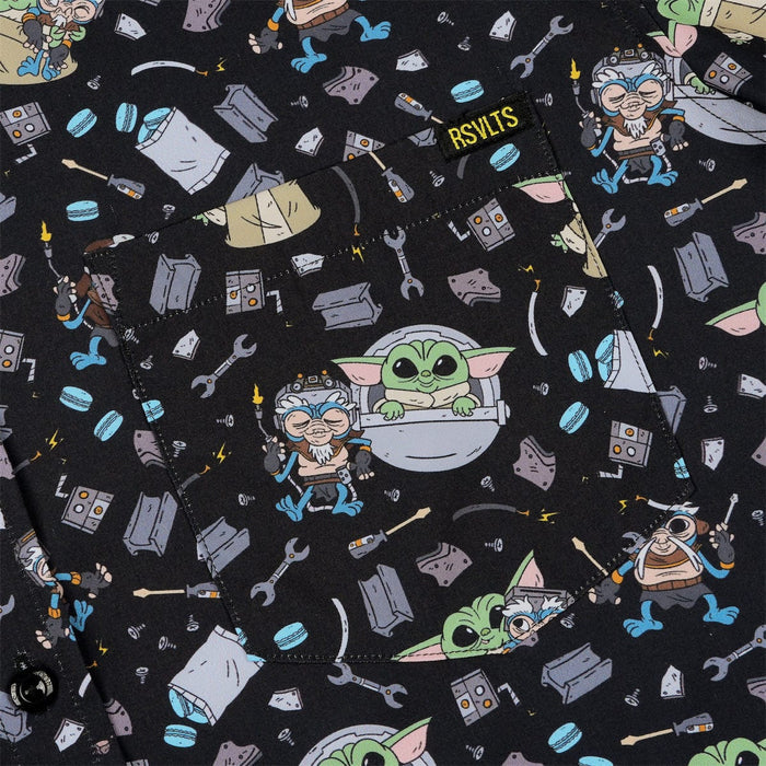 RSVLTS Star Wars Short Sleeve Shirt Star Wars™ "Frik 'n' Grogu" – KUNUFLEX Short Sleeve Shirt Star Wars™ "Frik 'n' Grogu" – KUNUFLEX Short Sleeve Shirt
