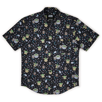 RSVLTS Star Wars Short Sleeve Shirt Star Wars™ "Frik 'n' Grogu" – KUNUFLEX Short Sleeve Shirt Star Wars™ "Frik 'n' Grogu" – KUNUFLEX Short Sleeve Shirt