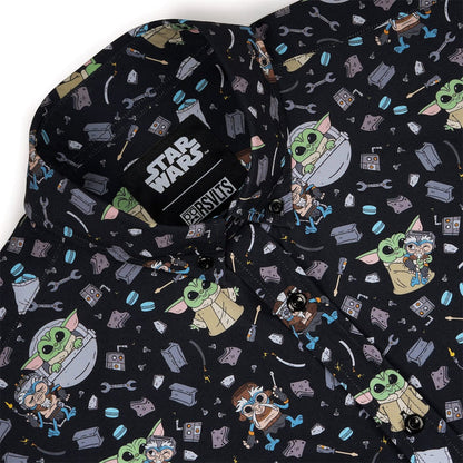 RSVLTS Star Wars Short Sleeve Shirt Star Wars™ "Frik 'n' Grogu" – KUNUFLEX Short Sleeve Shirt Star Wars™ "Frik 'n' Grogu" – KUNUFLEX Short Sleeve Shirt