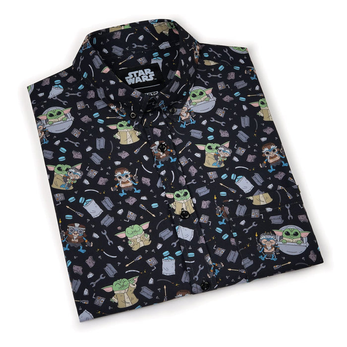 RSVLTS Star Wars Short Sleeve Shirt Star Wars™ "Frik 'n' Grogu" – KUNUFLEX Short Sleeve Shirt Star Wars™ "Frik 'n' Grogu" – KUNUFLEX Short Sleeve Shirt