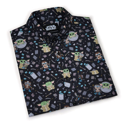 RSVLTS Star Wars Short Sleeve Shirt Star Wars™ "Frik 'n' Grogu" – KUNUFLEX Short Sleeve Shirt Star Wars™ "Frik 'n' Grogu" – KUNUFLEX Short Sleeve Shirt