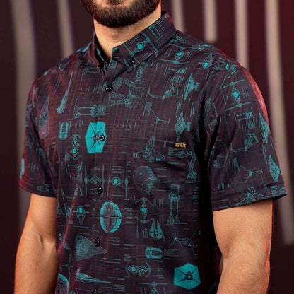 RSVLTS Star Wars Short Sleeve Shirt Star Wars "Quite Operational" – KUNUFLEX Short Sleeve Shirt