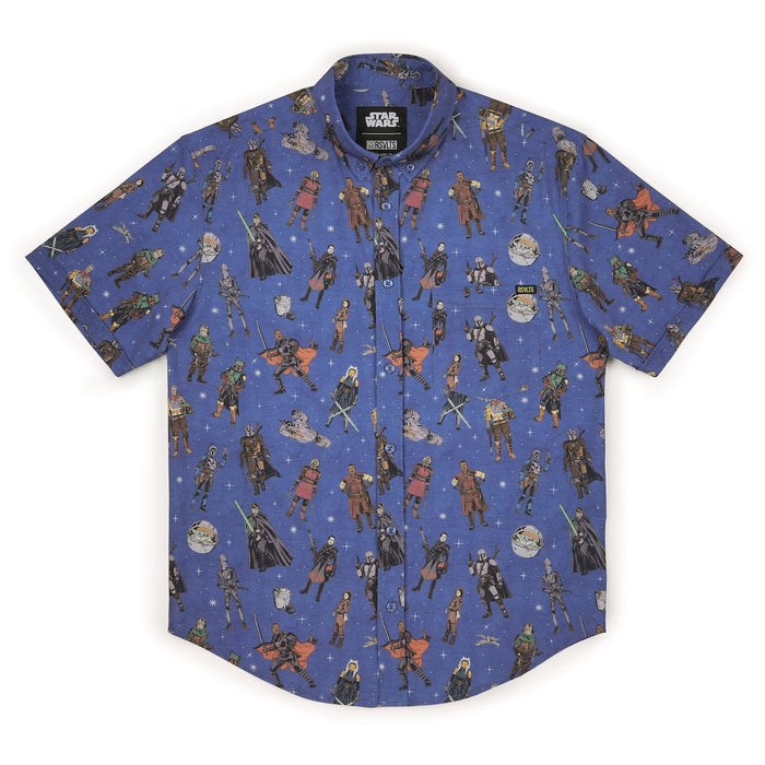 RSVLTS Star Wars Short Sleeve Shirt Star Wars™ "Retro Mando" – KUNUFLEX Short Sleeve Shirt Star Wars™ "Retro Mando" – KUNUFLEX Short Sleeve Shirt