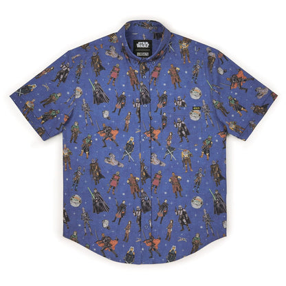 RSVLTS Star Wars Short Sleeve Shirt Star Wars™ "Retro Mando" – KUNUFLEX Short Sleeve Shirt Star Wars™ "Retro Mando" – KUNUFLEX Short Sleeve Shirt