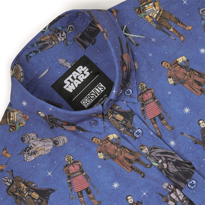 RSVLTS Star Wars Short Sleeve Shirt Star Wars™ "Retro Mando" – KUNUFLEX Short Sleeve Shirt Star Wars™ "Retro Mando" – KUNUFLEX Short Sleeve Shirt