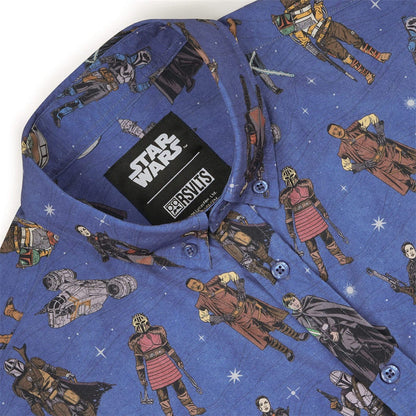 RSVLTS Star Wars Short Sleeve Shirt Star Wars™ "Retro Mando" – KUNUFLEX Short Sleeve Shirt Star Wars™ "Retro Mando" – KUNUFLEX Short Sleeve Shirt