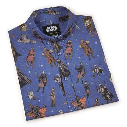 RSVLTS Star Wars Short Sleeve Shirt Star Wars™ "Retro Mando" – KUNUFLEX Short Sleeve Shirt Star Wars™ "Retro Mando" – KUNUFLEX Short Sleeve Shirt