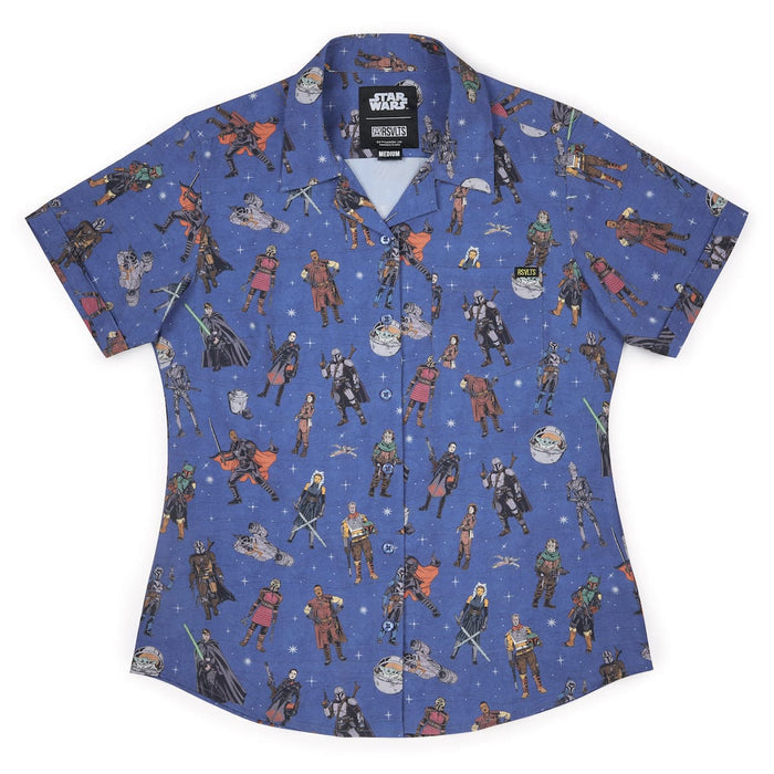 RSVLTS Star Wars Women's Short Sleeve Shirt Star Wars™ "Retro Mando" – Women's KUNUFLEX Short Sleeve Shirt Star Wars™ "Retro Mando" – Women's KUNUFLEX Short Sleeve Shirt
