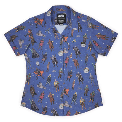 RSVLTS Star Wars Women's Short Sleeve Shirt Star Wars™ "Retro Mando" – Women's KUNUFLEX Short Sleeve Shirt Star Wars™ "Retro Mando" – Women's KUNUFLEX Short Sleeve Shirt
