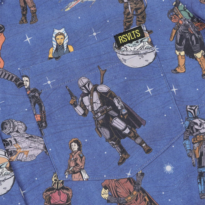 RSVLTS Star Wars Women's Short Sleeve Shirt Star Wars™ "Retro Mando" – Women's KUNUFLEX Short Sleeve Shirt Star Wars™ "Retro Mando" – Women's KUNUFLEX Short Sleeve Shirt