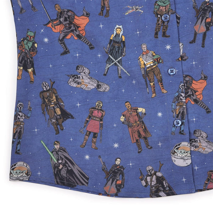 RSVLTS Star Wars Women's Short Sleeve Shirt Star Wars™ "Retro Mando" – Women's KUNUFLEX Short Sleeve Shirt Star Wars™ "Retro Mando" – Women's KUNUFLEX Short Sleeve Shirt