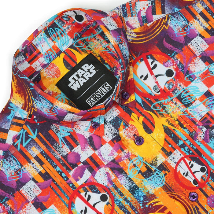 RSVLTS Star Wars Short Sleeve Shirt Star Wars™ "Sabine Wuz Here " – KUNUFLEX Short Sleeve Shirt Star Wars™ "Sabine Wuz Here " – KUNUFLEX Short Sleeve Shirt