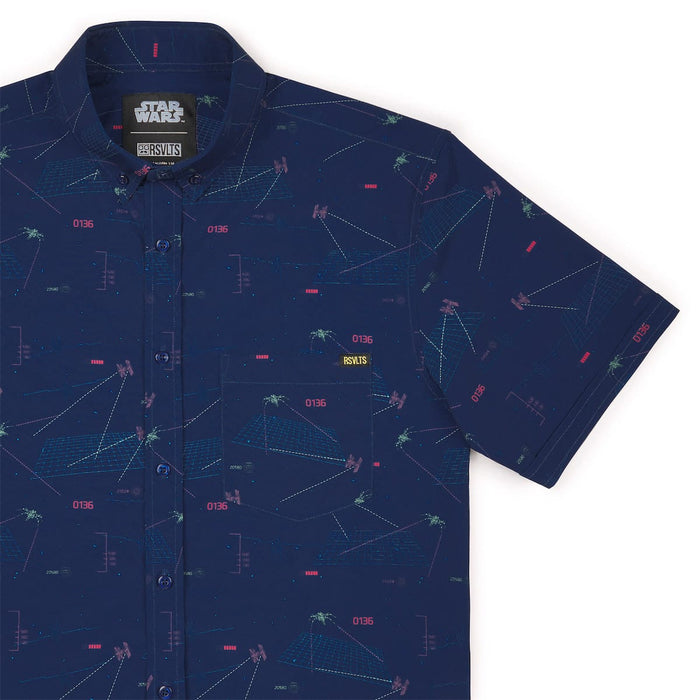 RSVLTS XS Star Wars Short Sleeve Shirt Star Wars™ "Starcade"– KUNUFLEX Short Sleeve Shirt Star Wars™ "Starcade"– KUNUFLEX Short Sleeve Shirt