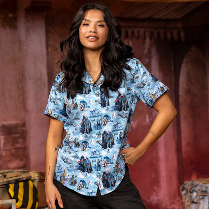 RSVLTS Star Wars Women's Short Sleeve Shirt Star Wars™ "Sweet Dreams, Rebels!" – Women's KUNUFLEX Short Sleeve Shirt Star Wars™ "Sweet Dreams, Rebels!" – Women's KUNUFLEX Short Sleeve Shirt