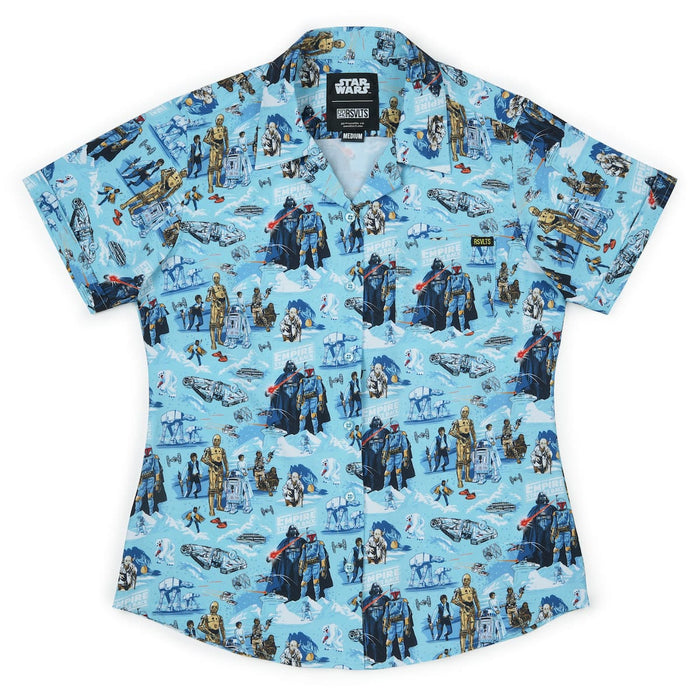 RSVLTS XS Star Wars Women's Short Sleeve Shirt Star Wars™ "Empire Bed Sheets" – Women's KUNUFLEX Short Sleeve Shirt Star Wars™ "Empire Bed Sheets" – Women's KUNUFLEX Short Sleeve Shirt