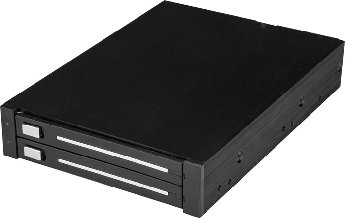 StarTech.com HDD Rack Dual Bay 2.5in SATA Rack for 3.5in Bay Trayless RAID