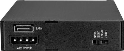 StarTech.com HDD Rack Dual Bay 2.5in SATA Rack for 3.5in Bay Trayless RAID