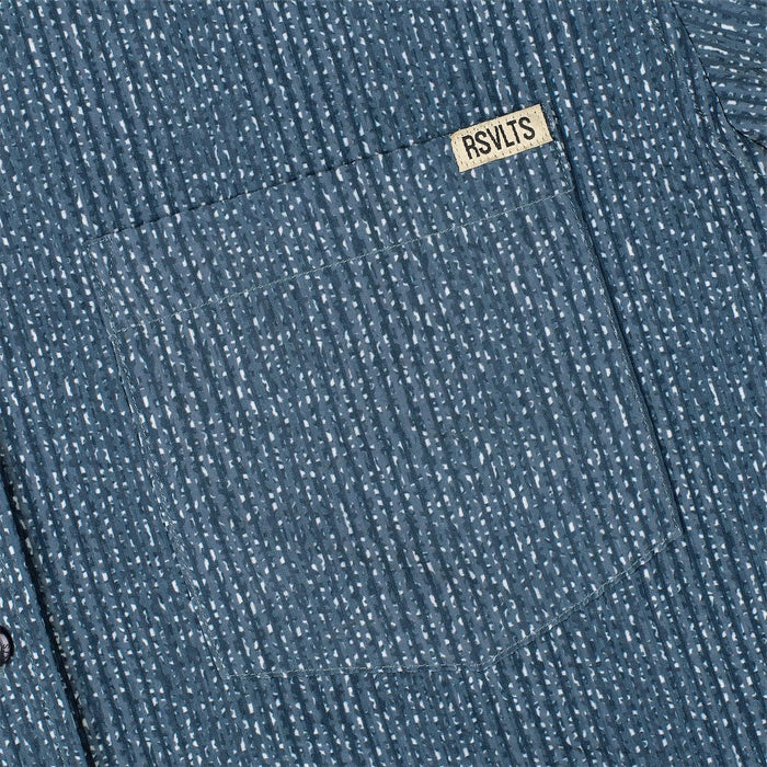 RSVLTS RSVLTS Short Sleeve Shirt Static – Stretch Seersucker Short Sleeve Shirt Static – Stretch Seersucker Short Sleeve Shirt