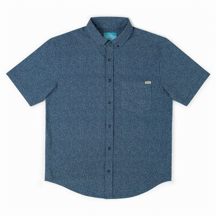 RSVLTS RSVLTS Short Sleeve Shirt Static – Stretch Seersucker Short Sleeve Shirt Static – Stretch Seersucker Short Sleeve Shirt