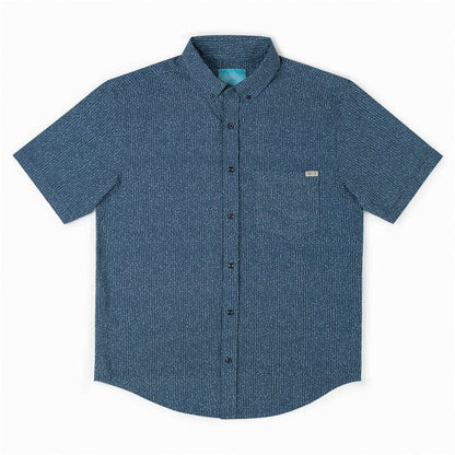RSVLTS RSVLTS Short Sleeve Shirt Static – Stretch Seersucker Short Sleeve Shirt Static – Stretch Seersucker Short Sleeve Shirt
