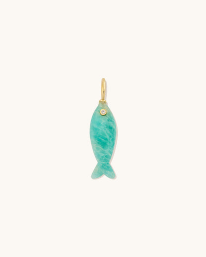 Stone Fish Pendant