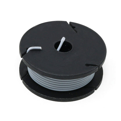 Stranded-Core Wire Spool - 25ft - 22AWG - Gray by The Pi Hut - The Pi Hut