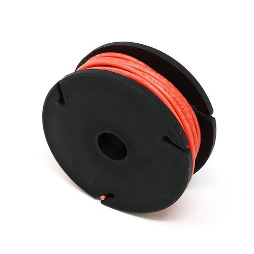Stranded-Core Wire Spool - 25ft - 22AWG - Orange by The Pi Hut - The Pi Hut