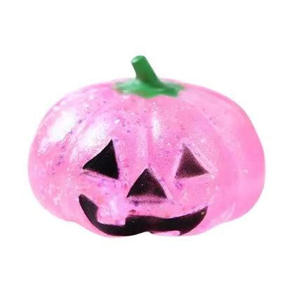 Sugar Gel Squishy 3 Inch Pumpkin Halloween Maltose Filled Sensory Toy - Assorted