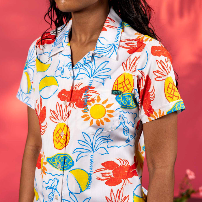 RSVLTS RSVLTS Women's Short Sleeve Shirt Sunbake – Women's KUNUFLEX Short Sleeve Shirt Sunbake – Women's KUNUFLEX Short Sleeve Shirt